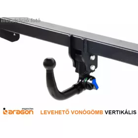 Vonóhorog BMW X3 2010-2014/02 (F25) , Függőleges, Aragon
